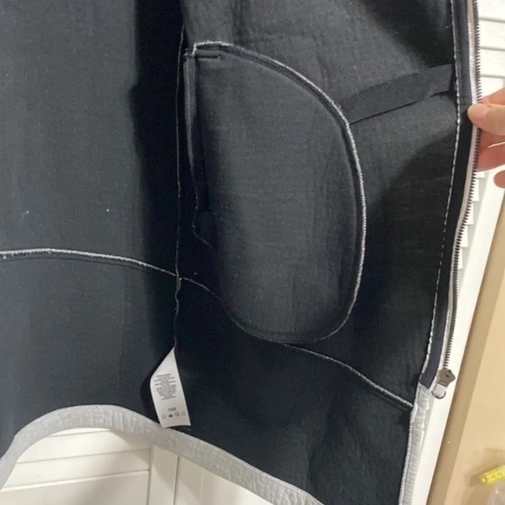 Betsy Johnson asymmetrical zipper jacket!!